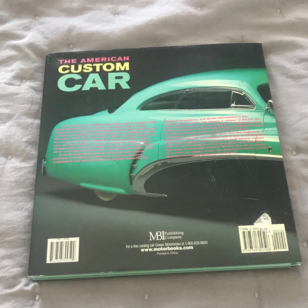 ⭐️🌴The American Custom Car Coffee Table Book